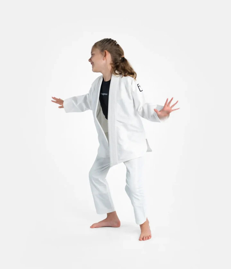 Progress Kids academy Kimono -white